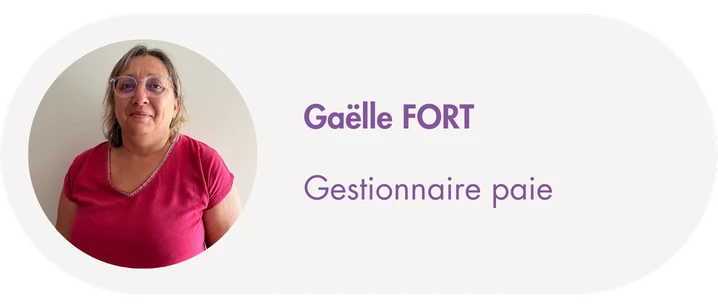 Gaëlle FORT gestionnaire paie CIAPEC Vendée